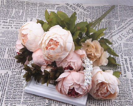 Fleurs décoratives en Pivoine