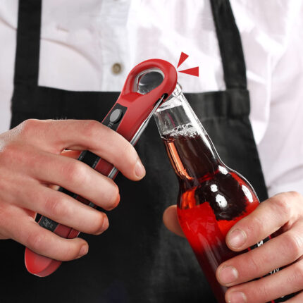 Thermomètre électronique de cuisine pliant pour aliments