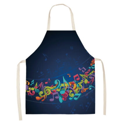 Tablier de cuisine multifonctions. Tablier en coton et lin