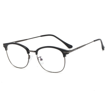 Lunettes en métal vintage à la mode