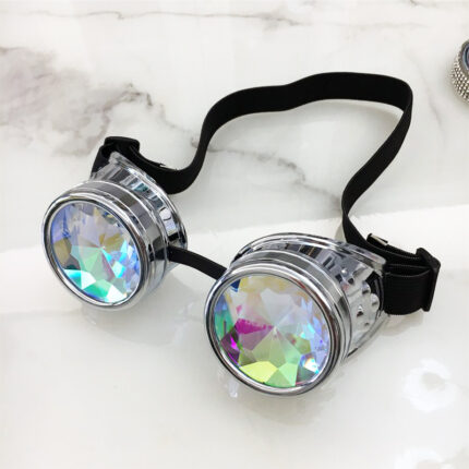 Lunettes de personnalité rétro gothique steampunk