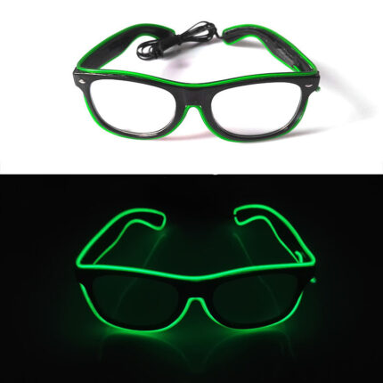Verres lumineux festifs et à la mode pour hommes et femmes