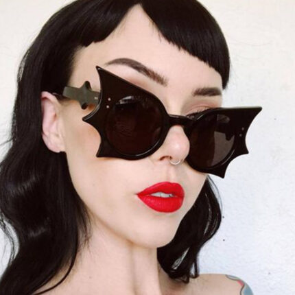 Lunettes de mode concave en forme de papillon